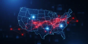 AI-powered insider threat detection system safeguarding U.S. corporate networks