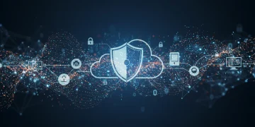 Securing Cloud AI Deployments: Prevent Breaches in 2025 Digital shield protecting cloud AI infrastructure from cyber threats
