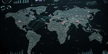 Detailed geopolitical map showing US strategic influence and conflict mitigation efforts in 2025.