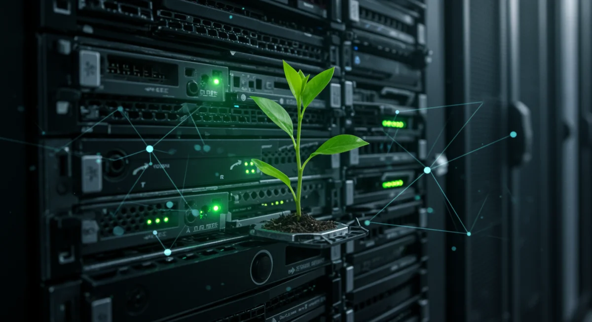 Energy-efficient data center with green servers