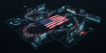 Cyber Warfare in 2025: US Geopolitical Defense Strategies US cyber defense strategies against 2025 emerging threats, digital battlefield