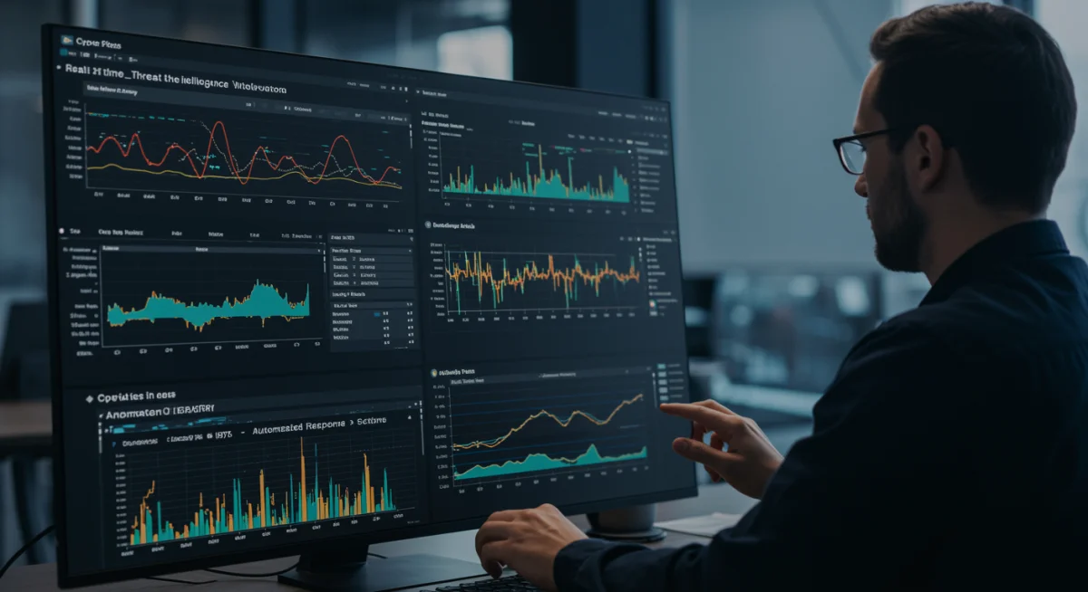 Real-time threat detection and response dashboard in an XDR system