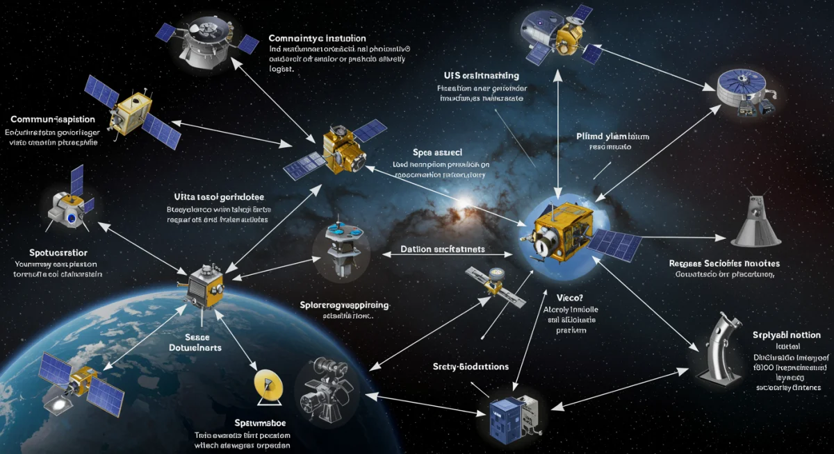 Space infrastructure security, satellite network resilience, cyber threats in space