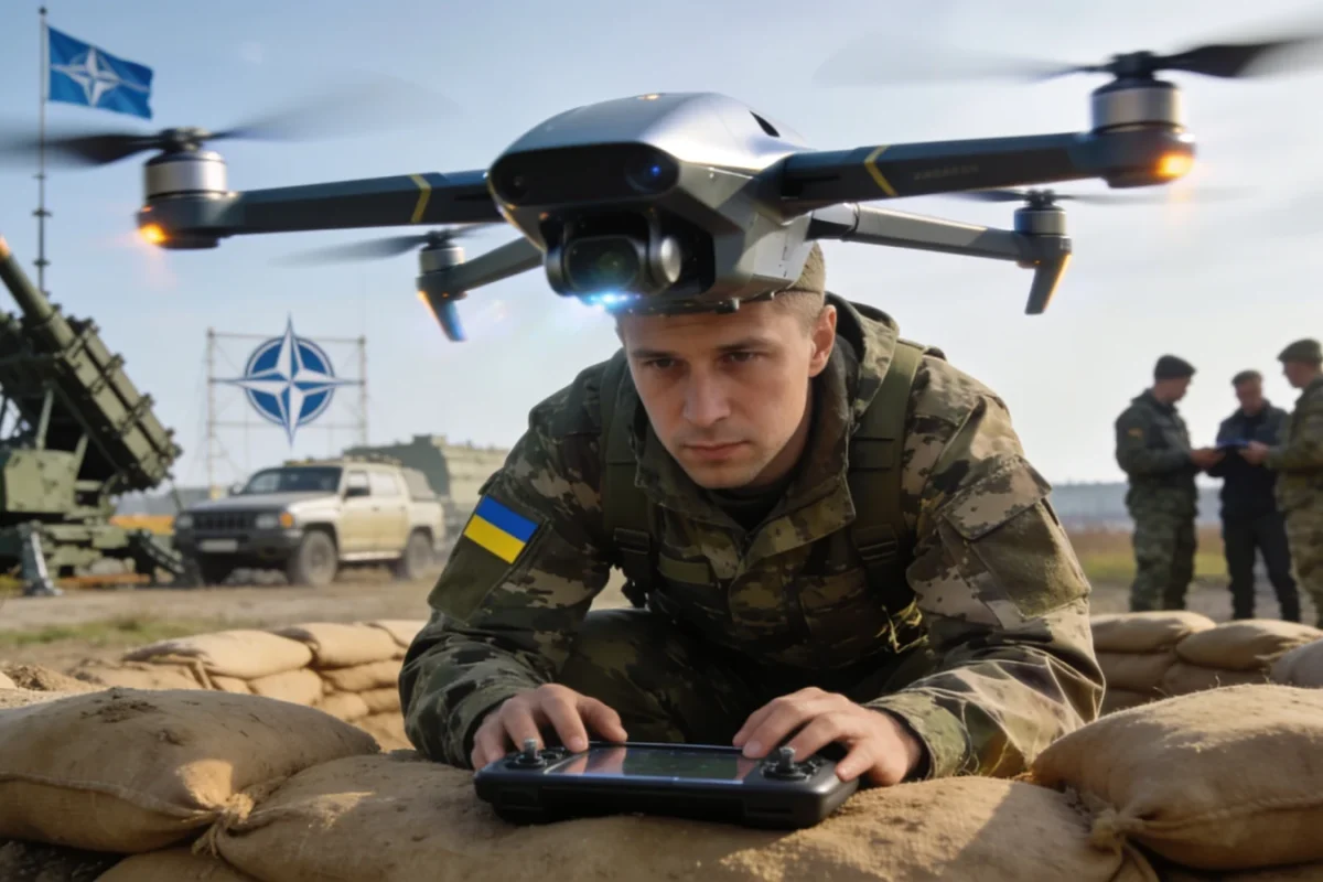 Ukraine drone warfare changing NATO defense priorities?